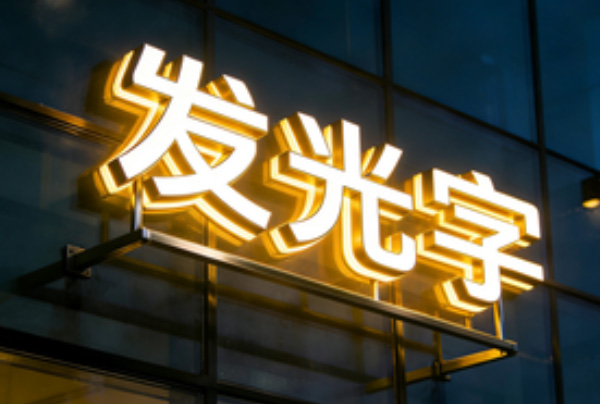 成都不锈钢发光字招牌保持亮眼的方法